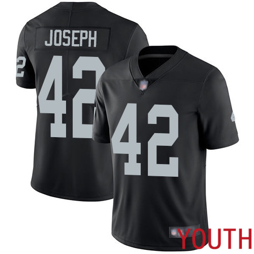 Oakland Raiders Limited Black Youth Karl Joseph Home Jersey NFL Football #42 Vapor Untouchable Jersey->women nfl jersey->Women Jersey